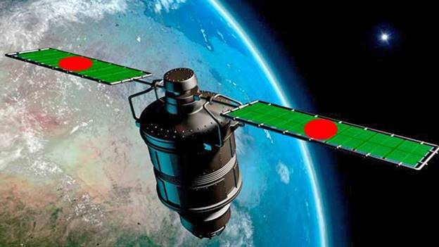 Bangabandhu-1 Artist Conception, Photo Courtesy Thales Alenia Space