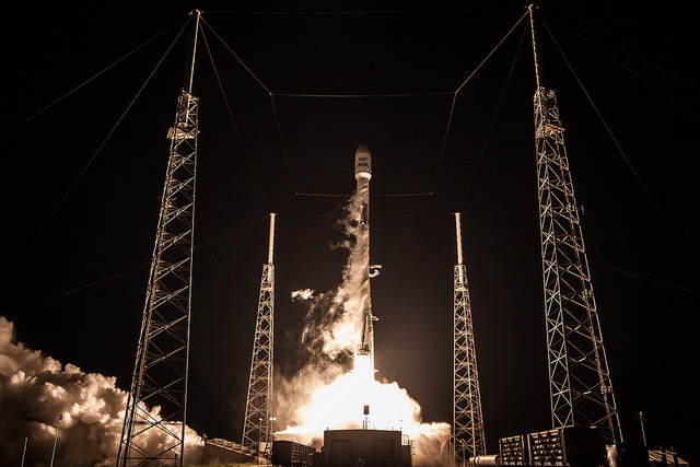 Falcon 9 SES-12 Launch View From Launch Pad 40, Photo Courtesy SpaceX