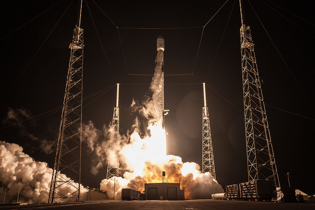 Falcon 9 Launches With Telstar-19 Vantage Satellite, Photo Courtesy SpaceX
