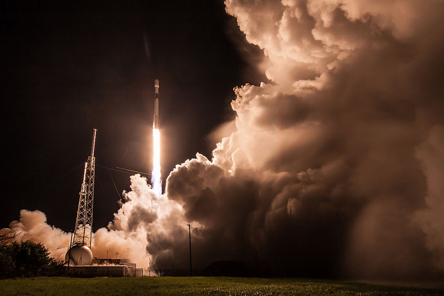 Falcon 9 Merah-Putih Launch, Photo Courtesy SpaceX