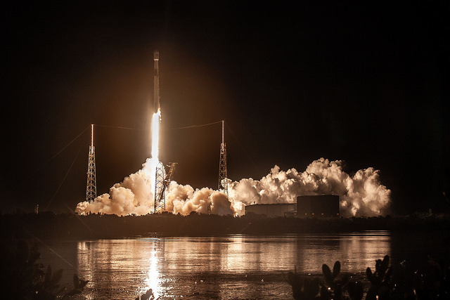 Falcon 9 Launches Telstar-18 Vantage Satellite, Photo Courtesy SpaceX