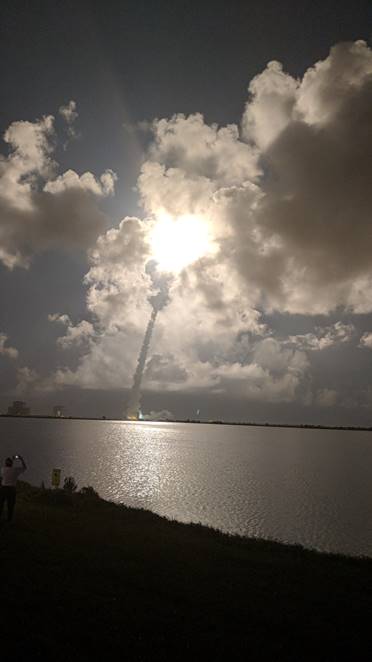 Atlas V AEHF-4 Launch View From Press Site, Photo Courtesy Cliff Lethbridge/Spaceline