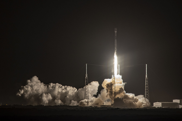 Falcon 9 Nusantara Satu Launch, Photo Courtesy SpaceX