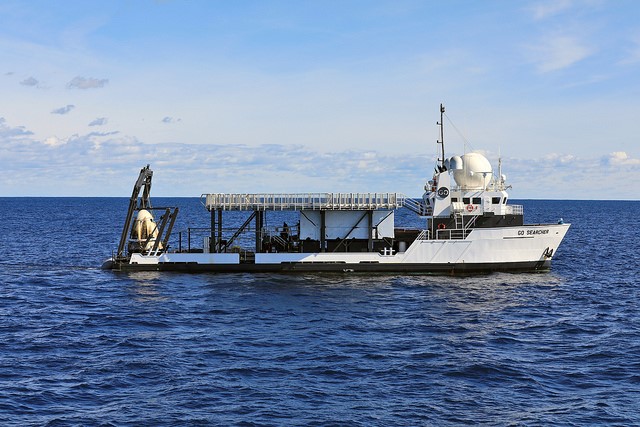 Crew Dragon Recovered On New SpaceX Recovery Vessel, Photo Courtesy NASA