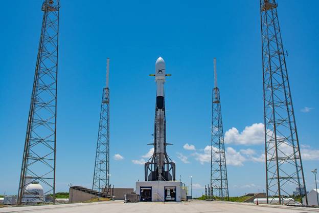 Falcon 9 Starlink-1 On Launch Pad 40, Photo Courtesy SpaceX