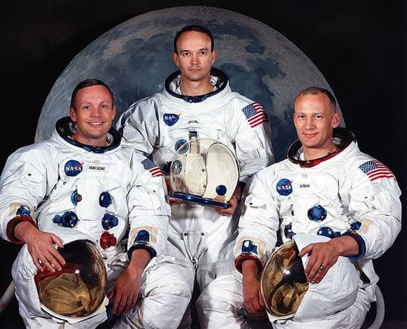 Apollo 11 Crew Portrait, File Photo Courtesy NASA
