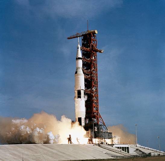 Apollo 11 Launch, File Photo Courtesy NASA