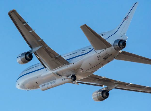 L-1011 Stargazer Aircraft With ICON Pegasus XL Rocket, File Photo Courtesy NASA