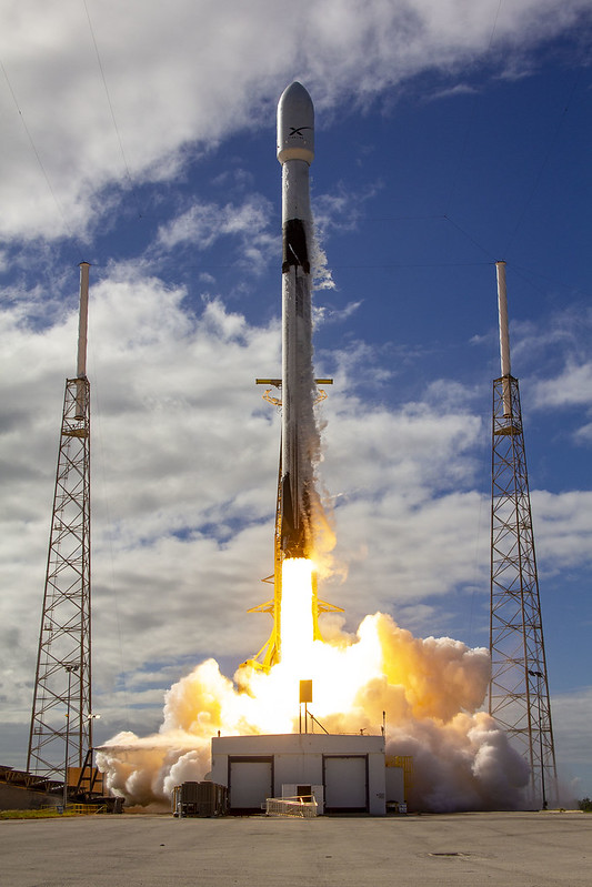 Falcon 9 Starlink Launch, Photo Courtesy SpaceX