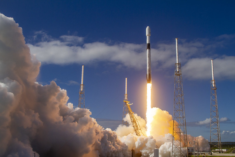 Falcon 9 Starlink Launch, Photo Courtesy SpaceX