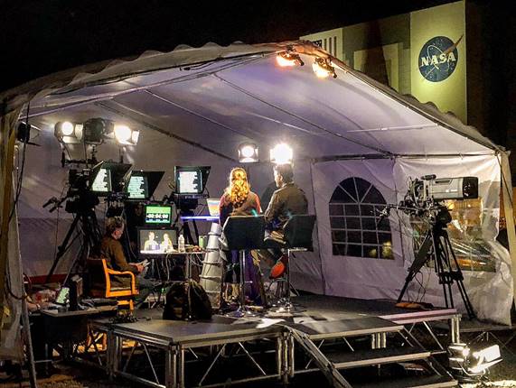 NASA TV Broadcast Of CST-100 Starliner Launch, Photo Courtesy Lloyd Behrendt/Spaceline