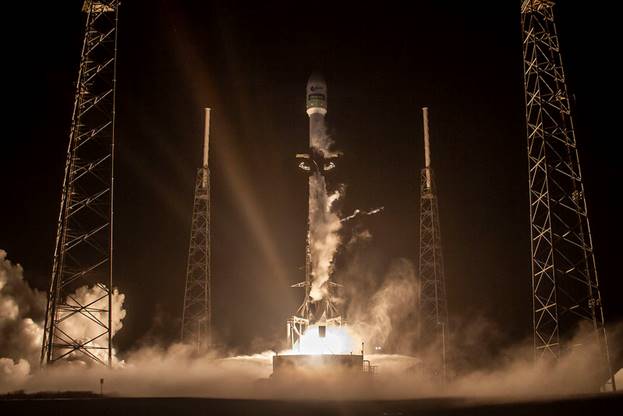 Falcon 9 JCSAT-18/Kacific1 Launch, Photo Courtesy SpaceX