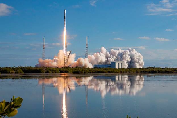 Falcon 9 Starlink Launch, Photo Courtesy SpaceX