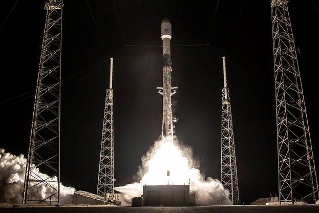 Falcon 9 Starlink Launch, Photo Courtesy SpaceX