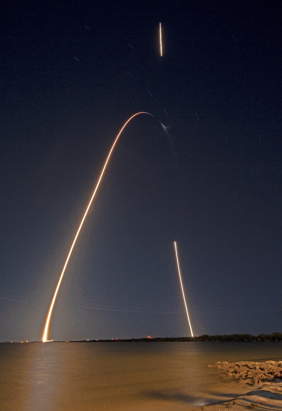 Falcon 9 CRS-20 Launch And Booster Landing, Photo Courtesy Joseph Sekora/Spaceline