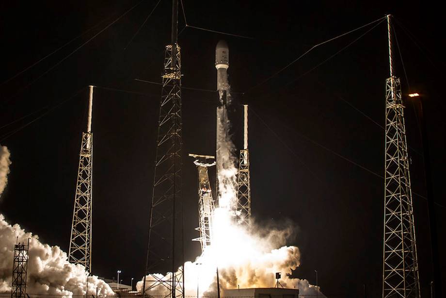 Falcon 9 Turksat-5A Launch, Photo Courtesy SpaceX

