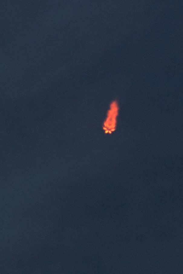 Falcon 9 CRS-21 Downrange, Photo Courtesy Liz Allen Spaceline