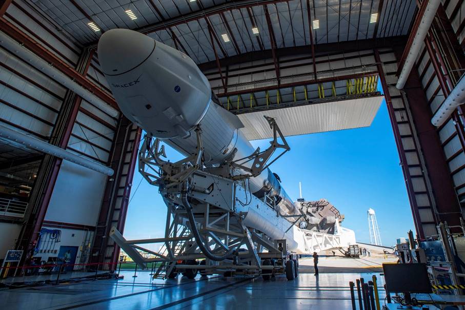 Falcon 9 CRS-21 Rollout To Launch Pad 39A, Photo Courtesy SpaceX

