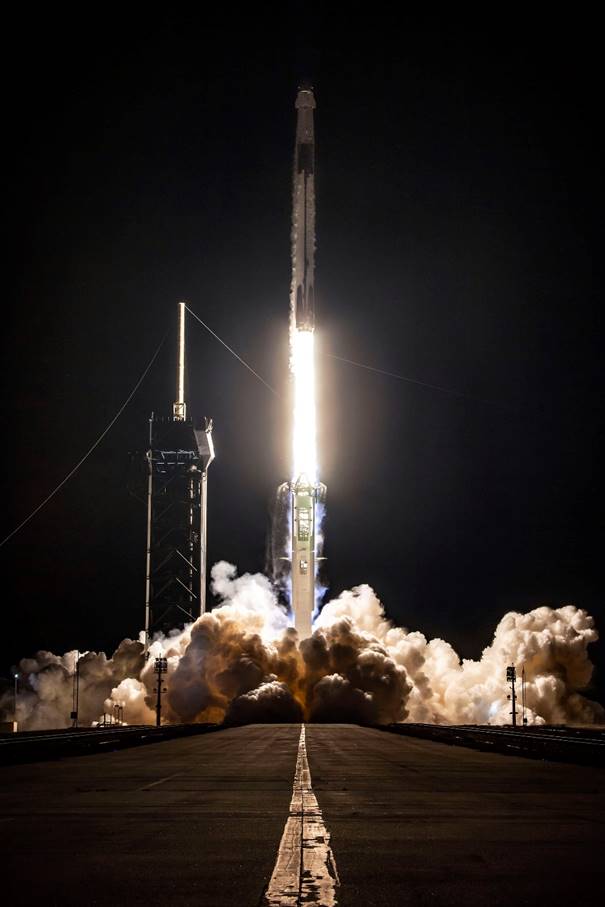 Falcon 9 Crew-1 Launch, Photo Courtesy SpaceX