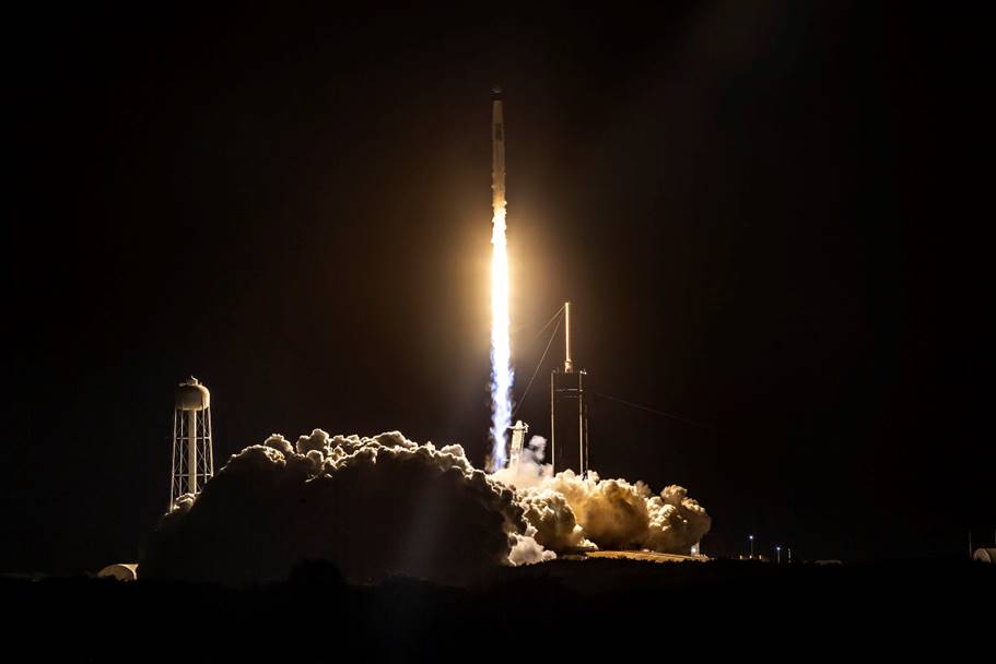 Falcon 9 Crew-1 Launch, Photo Courtesy SpaceX