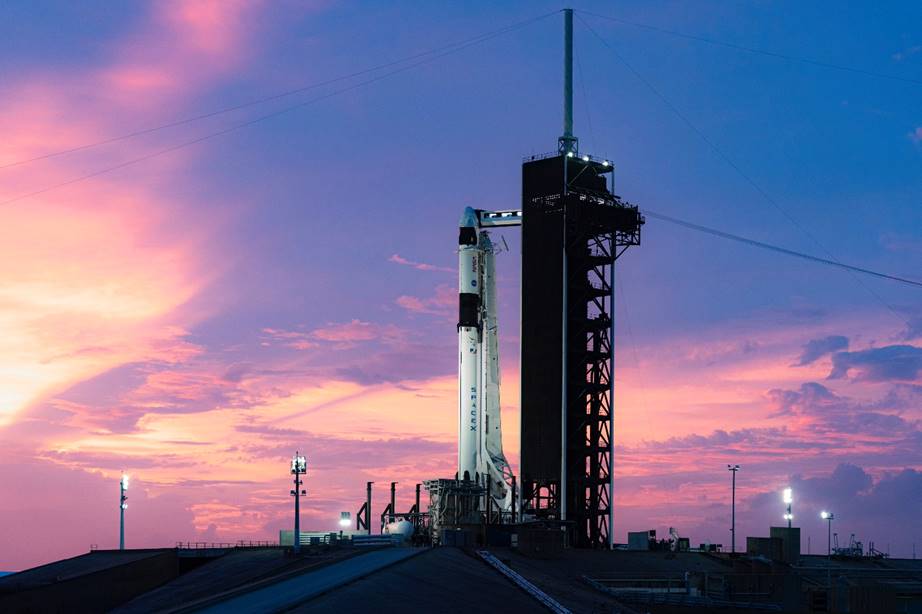 Falcon 9 Crew-1 On Launch Pad 39A, Photo Courtesy SpaceX