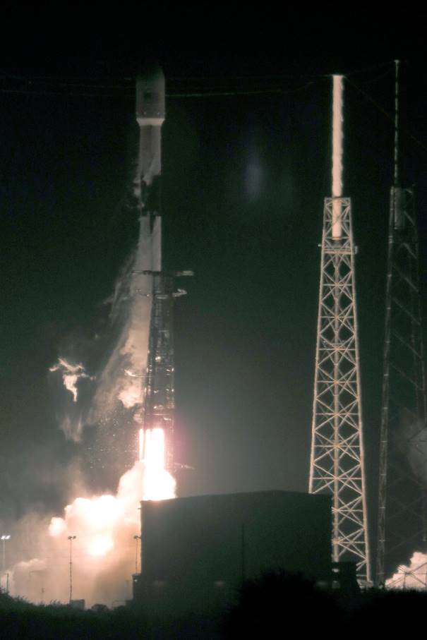 Falcon 9 GPS III-SV04 Launch, Photo Courtesy Carleton Bailie Spaceline
