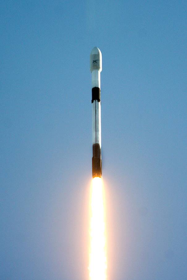 Falcon 9 Starlink V1.0-L13 Ascent, Photo Courtesy Carleton Bailie,Spaceline