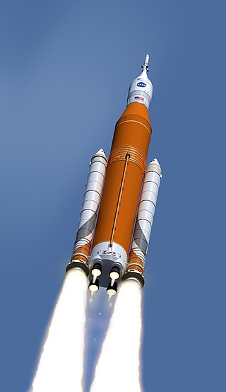 Artist Conception Of SLS In Flight, Photo Courtesy NASA