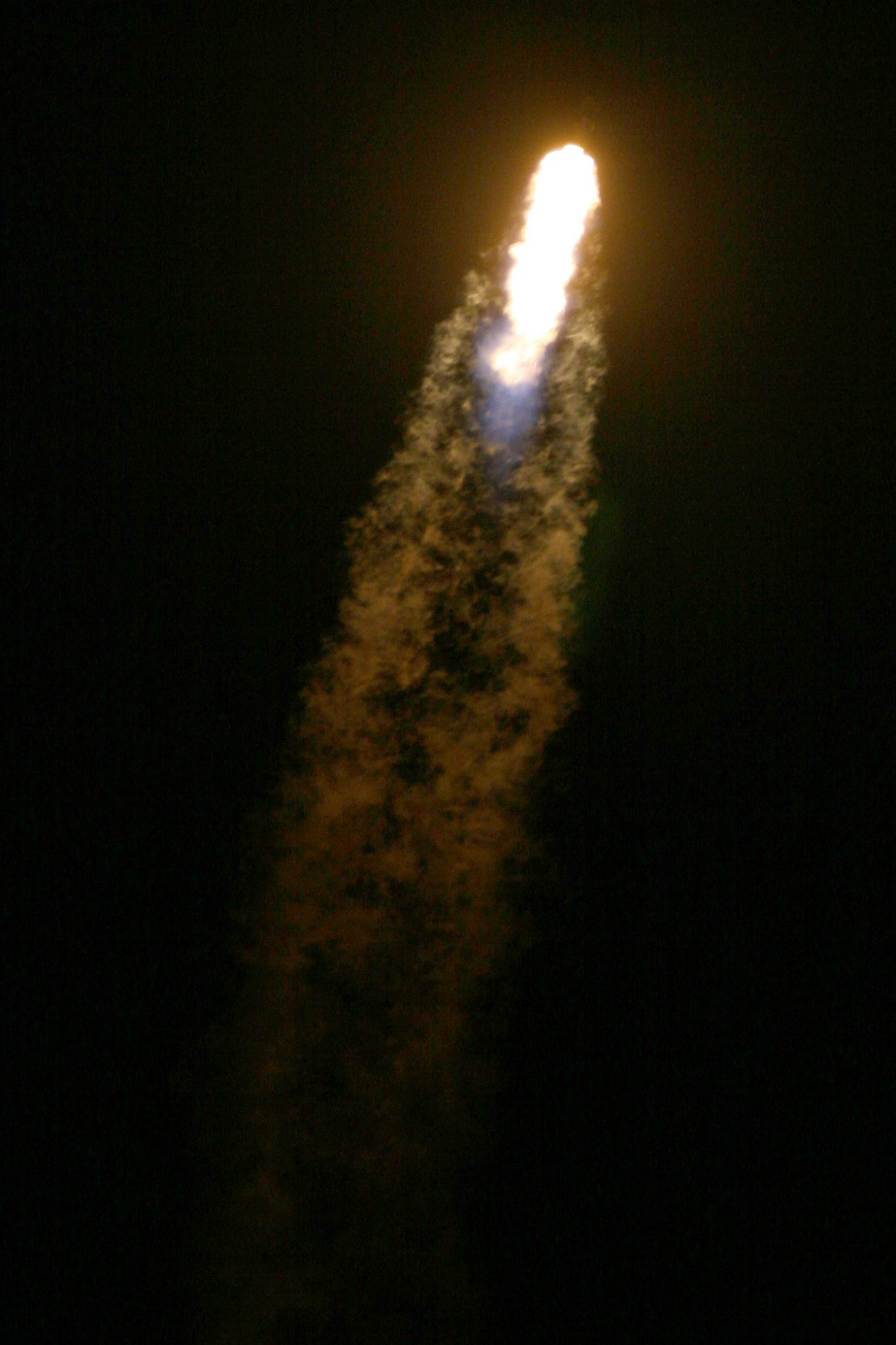 Falcon 9 Crew-2 Downrange, Photo Courtesy Carleton Bailie Spaceline