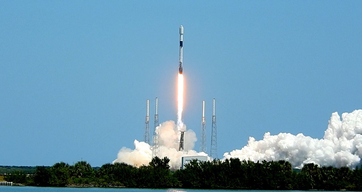 Falcon 9 Starlink V1.0-L23 Launch, Photo Courtesy Liz Allen Spaceline