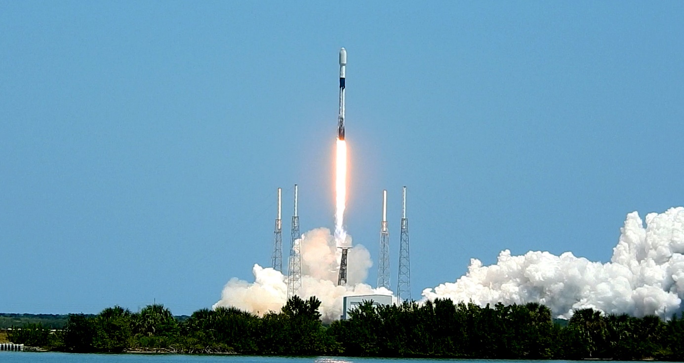 Falcon 9 Starlink V1.0-L23 Launch, Photo Courtesy Liz Allen Spaceline