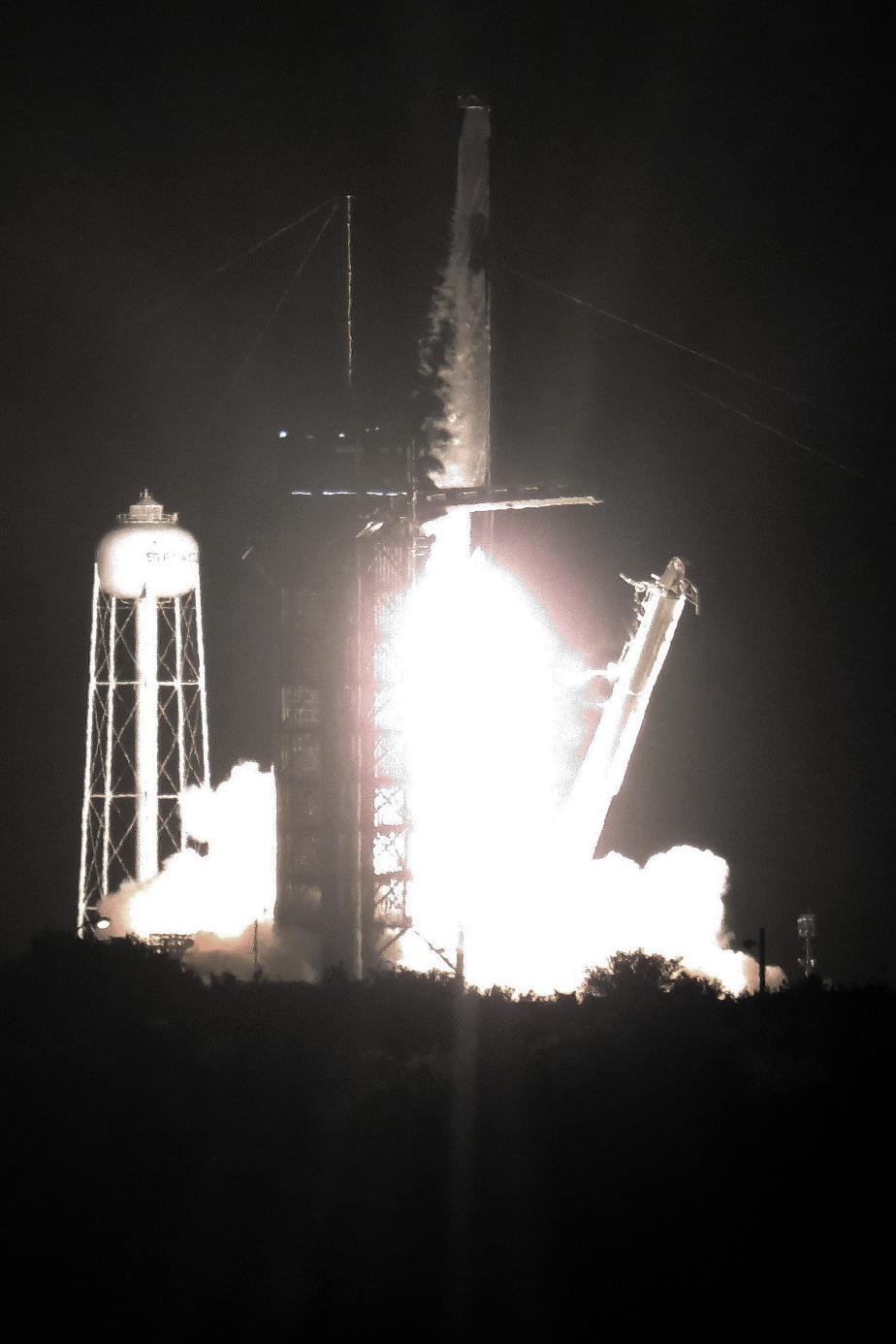 Falcon 9 Inspiration4 Launch, Photo Courtesy Carleton Bailie, Spaceline