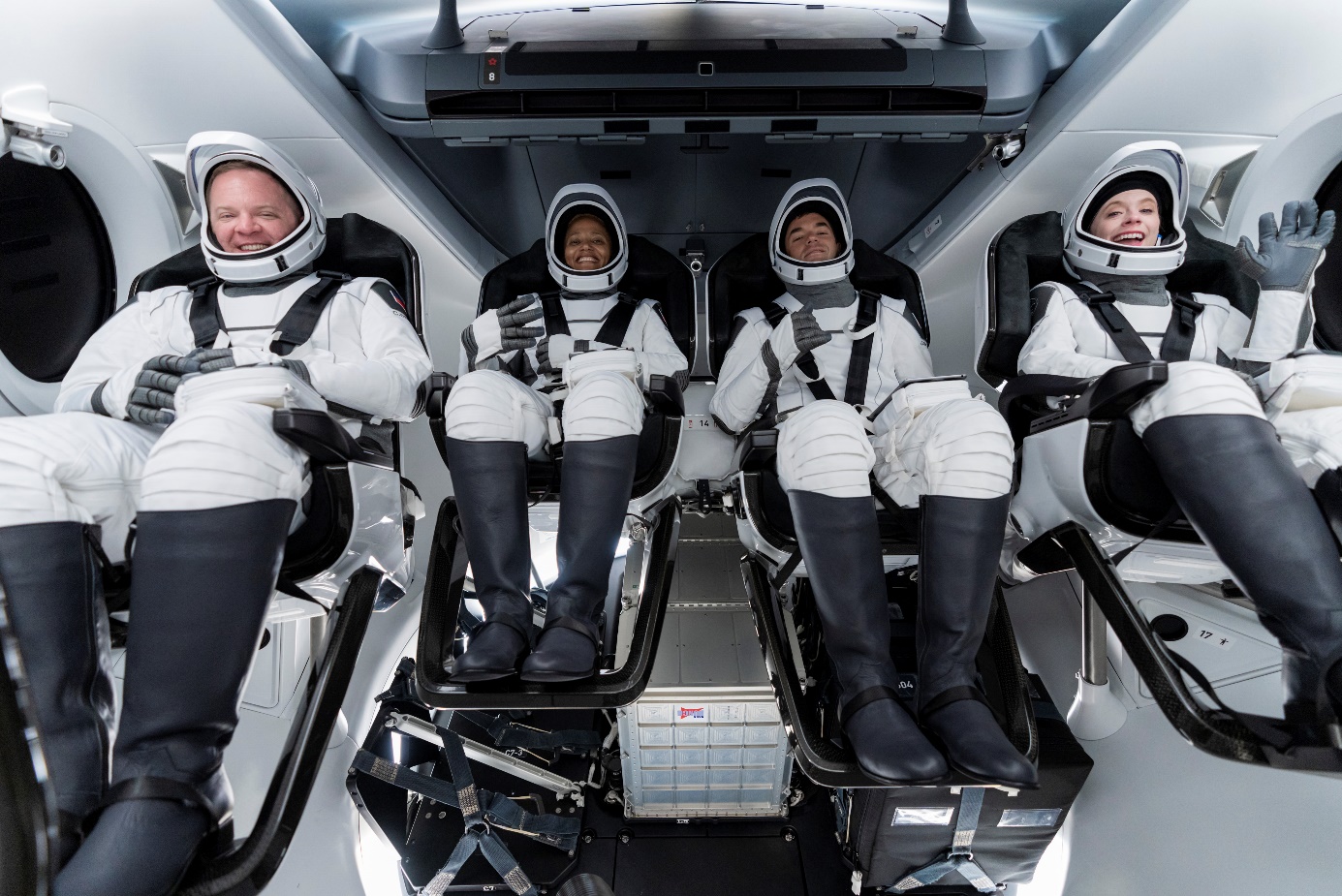 Inspiration4 Crew, Photo Courtesy SpaceX