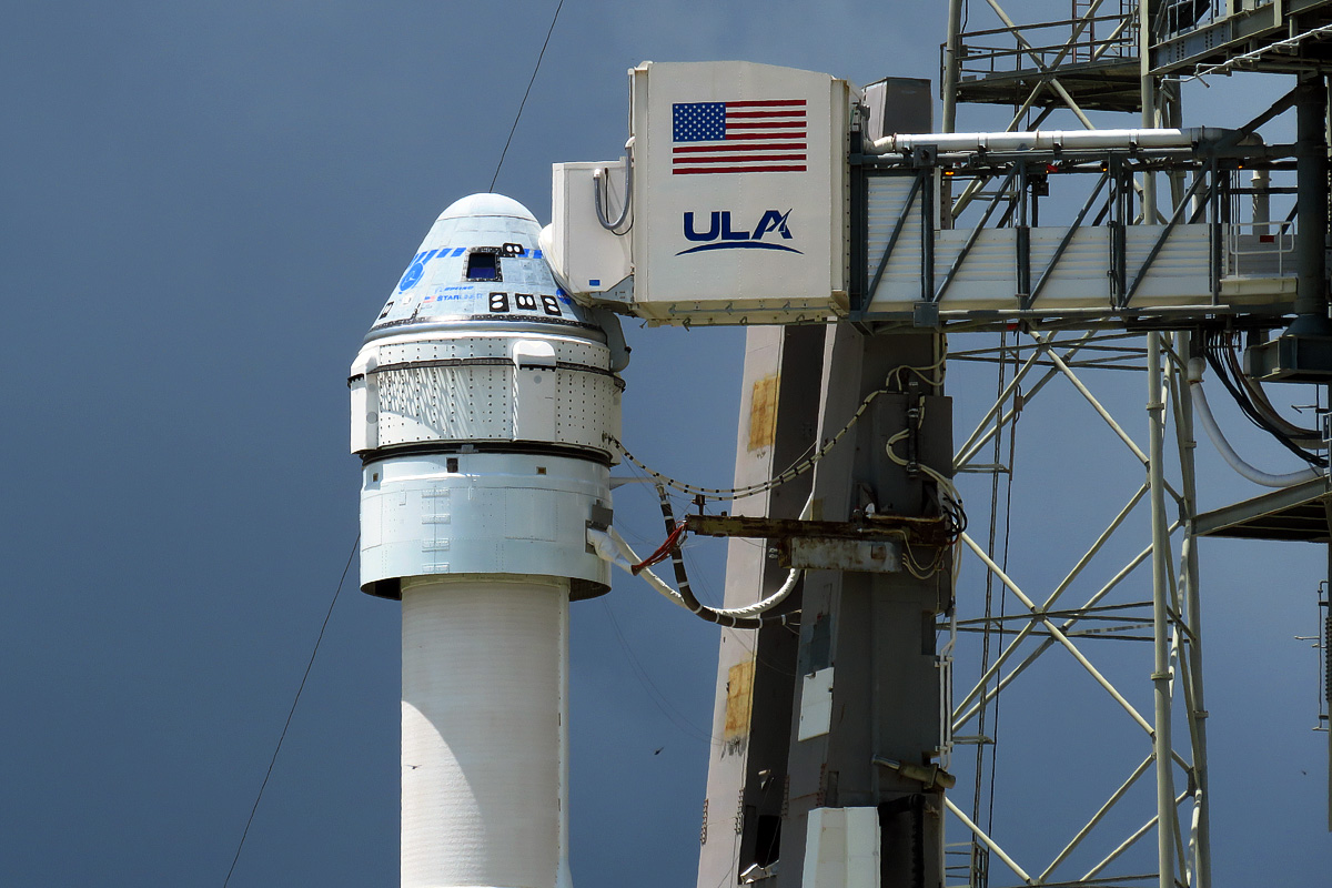 Starliner Atop Atlas V On Launch Pad 41, Photo Courtesy Carleton Bailie, Spaceline