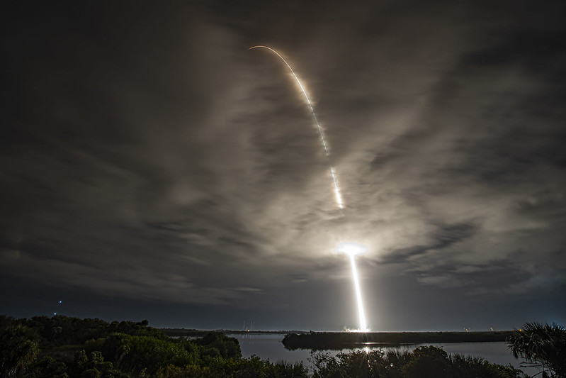 Falcon 9 Crew-3 Streak Shot, Photo Courtesy SpaceX