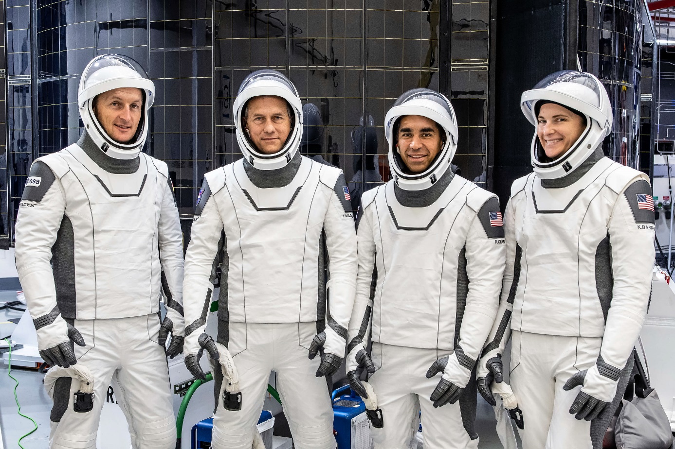 Crew-3 Astronauts, Photo Courtesy SpaceX