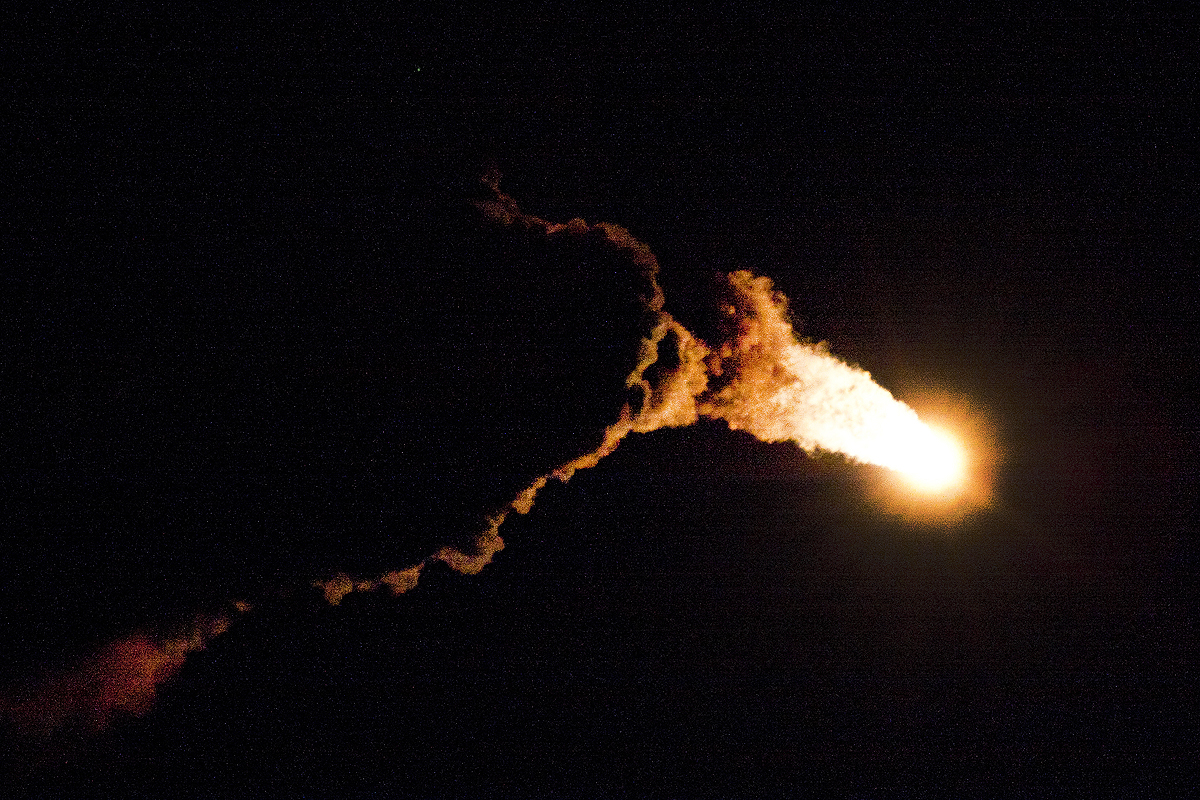 Falcon 9 IXPE Downrange, Photo Courtesy Carleton Bailie, Spaceline