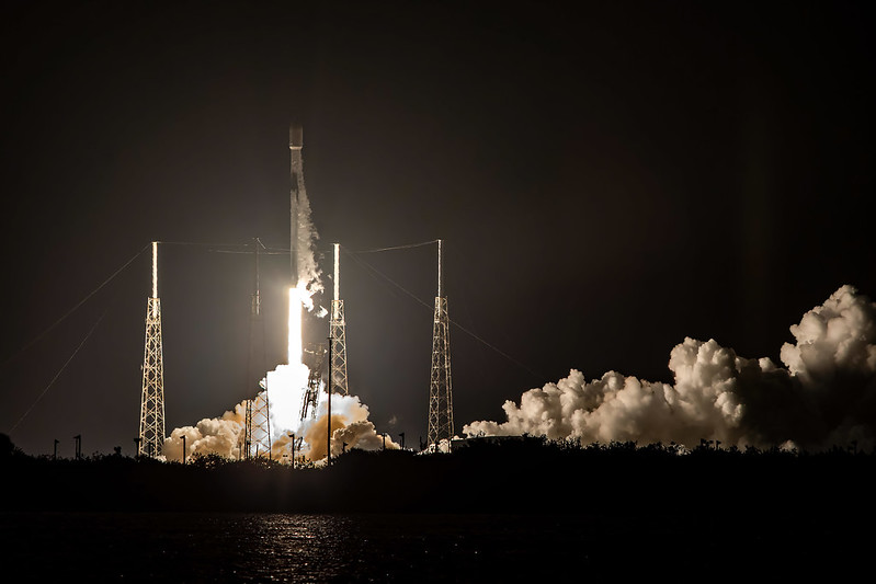 Falcon 9 Starlink 4-12 Launch, Photo Courtesy SpaceX