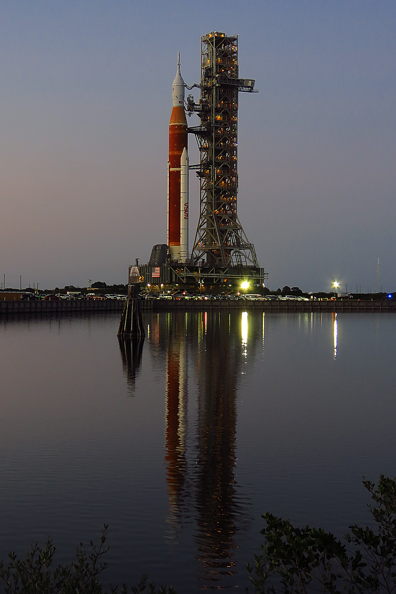 SLS Rollout, Photo Courtesy Carleton Bailie, Spaceline