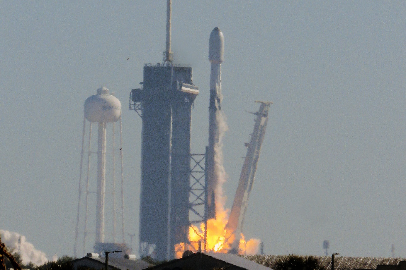 Falcon 9 Starlink 4-9 Launch, Photo Courtesy Carleton Bailie, Spaceline