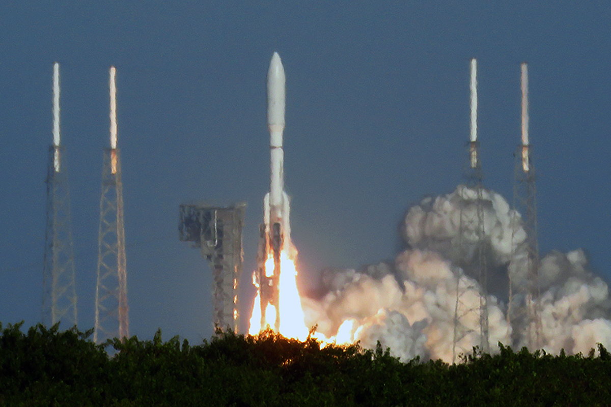 Atlas V GOES-T Launch, Photo Courtesy Carleton Bailie, Spaceline