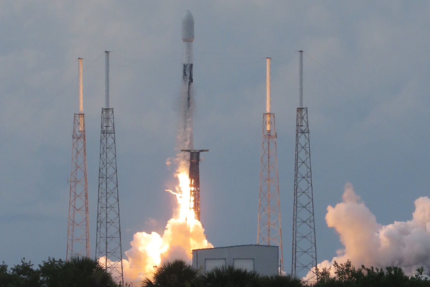 Falcon 9 SES-22 Launch, Photo Courtesy Carleton Bailie, Spaceline