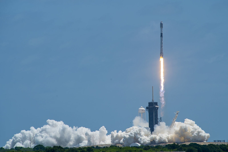 Falcon 9 Starlink 4-19 Launch, Photo Courtesy SpaceX