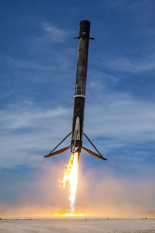 Falcon 9 Transporter-5 Booster Landing, Photo Courtesy SpaceX