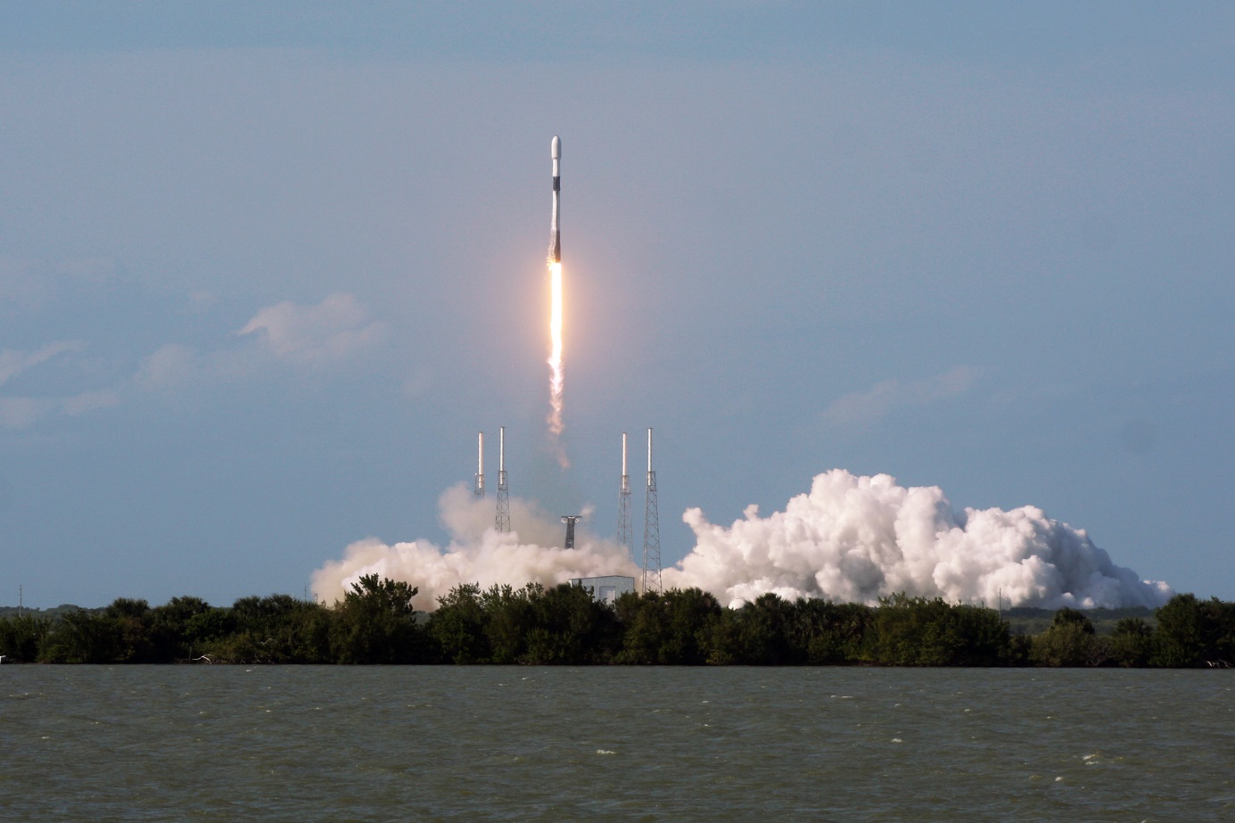 Falcon 9 Starlink 4-16 Launch, Photo Courtesy Carleton Bailie, Spaceline