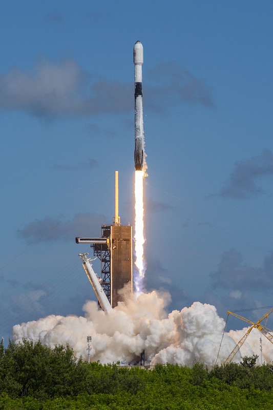 Falcon 9 Starlink 4-25 Launch, Photo Courtesy SpaceX