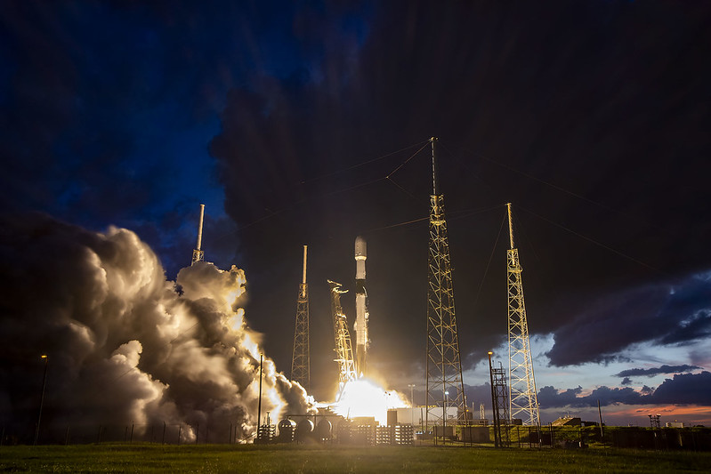 Falcon 9 Starlink 4-35 Launch, Photo Courtesy SpaceX