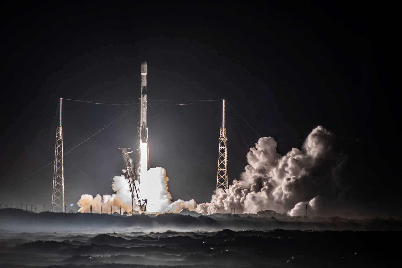 Falcon 9 Starlink 4-34 Launch, Photo Courtesy SpaceX