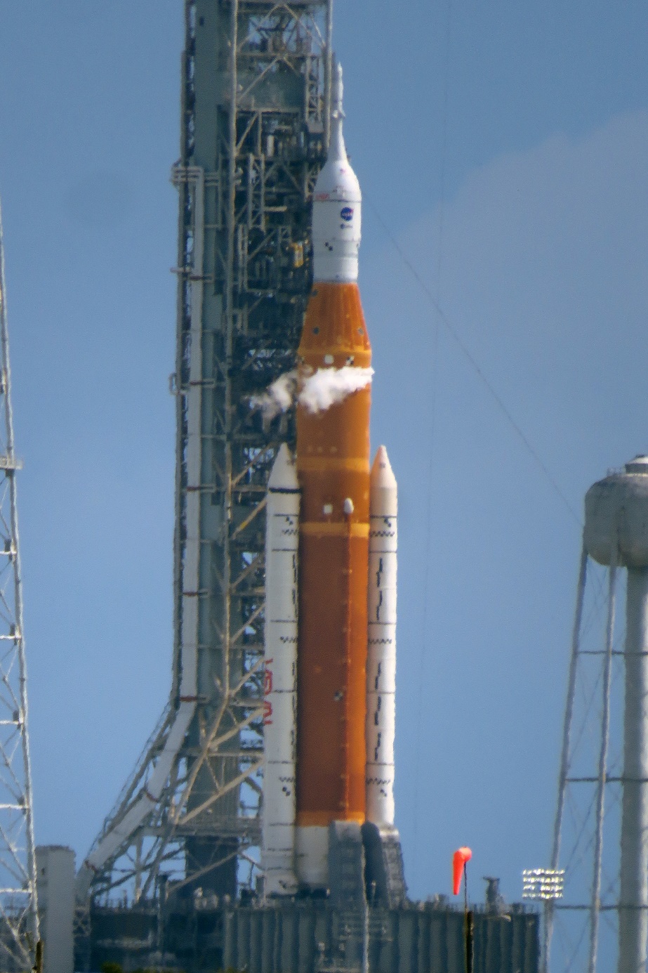 SLS On Launch Pad 39B, Photo Courtesy Carleton Bailie, Spaceline