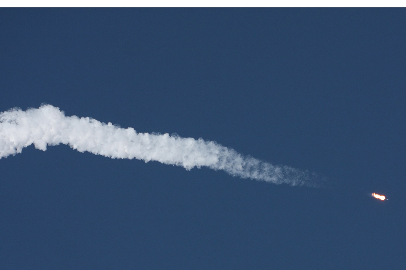 Falcon 9 KPLO Downrange, Photo Courtesy Carleton Bailie, Spaceline